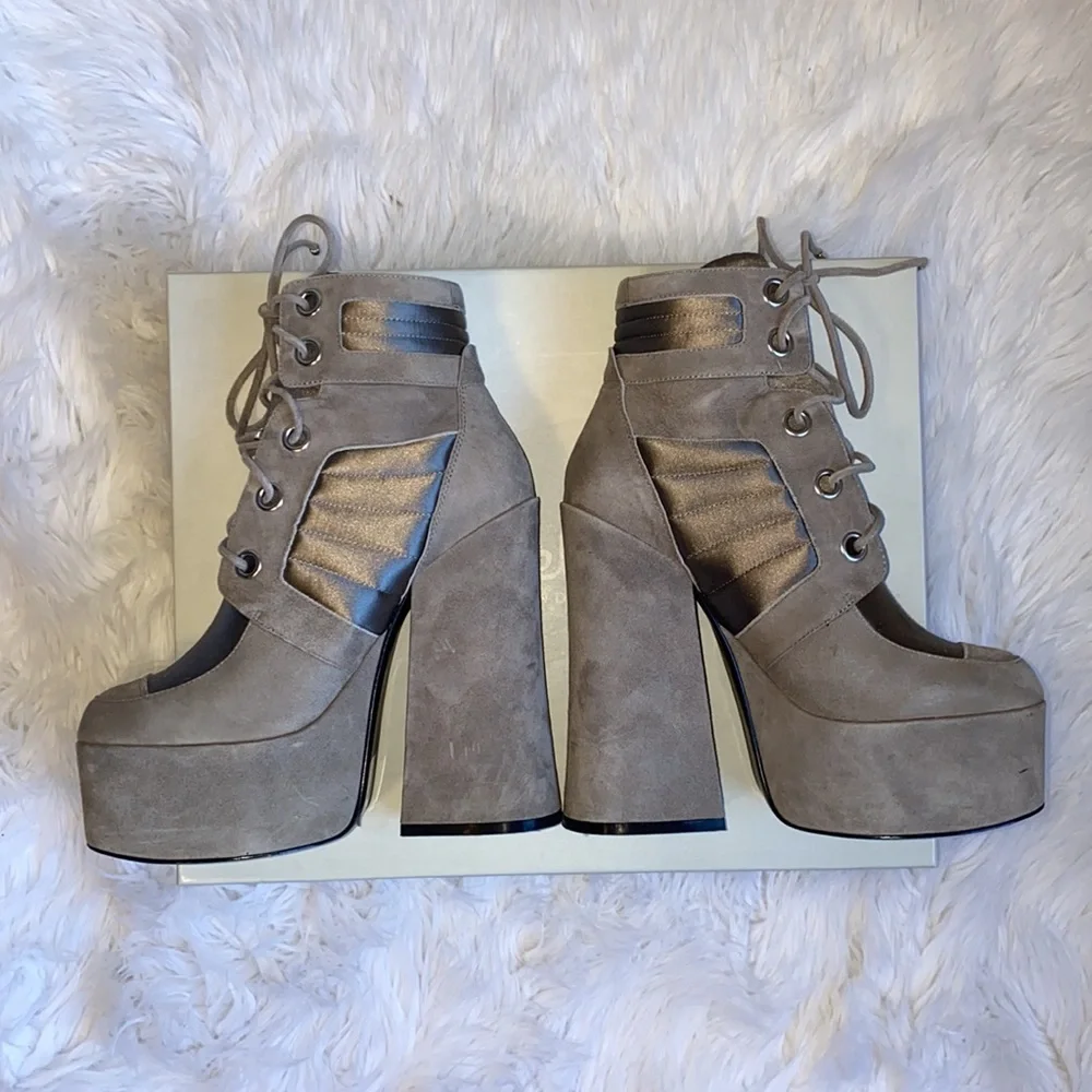 Shellys London • Fifi Platform Ankle Boots - Picture 4 of 10